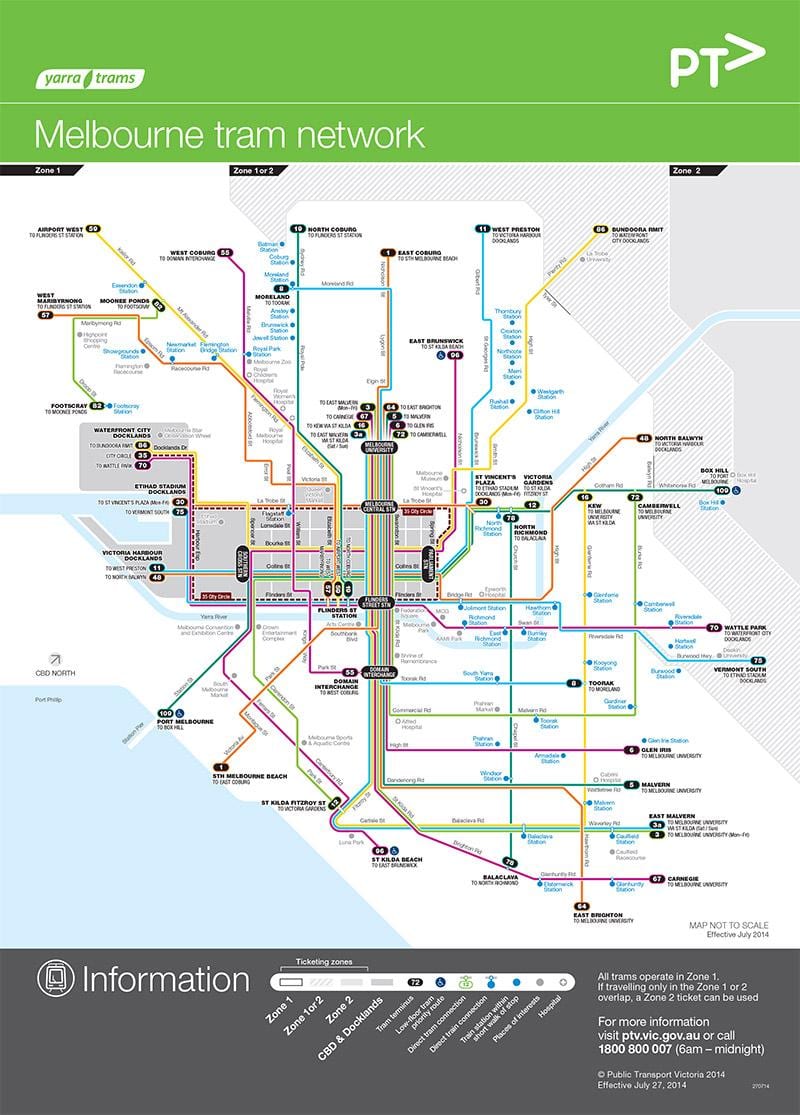 ptv tramvajų žemėlapyje