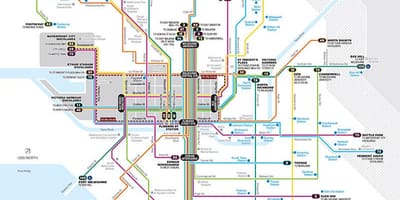 Ptv tramvajų žemėlapyje